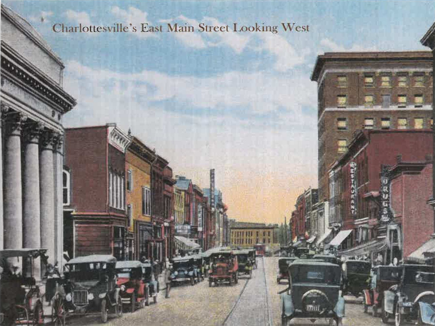 Historic Charlottesville Scenes Postcards (Pack of 8)