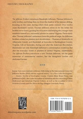 The Jefferson Brothers by Joanne L. Yeck