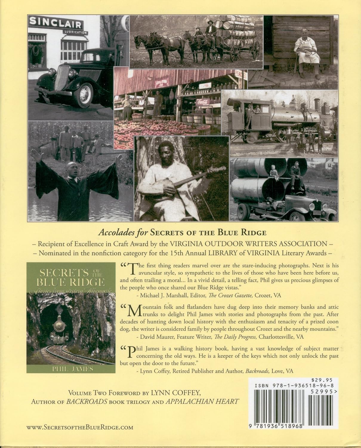 Secrets of the Blue Ridge - Stories from Western Albemarle - Volume 2 by Phil James